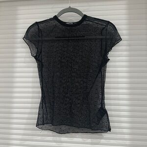 UO sheer top